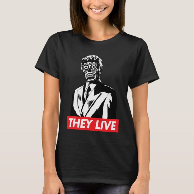 Camiseta They Live  (Anverso)