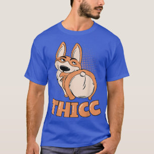 Camiseta Thicc Corgi Butts Me Conduce Nueces Gracioso Corgi