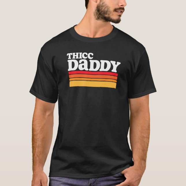 Camiseta ThicDaddy Retro Big Dude (Anverso)