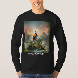 Camiseta Thich Minh Tue Embajador espiritual de Vietnamita