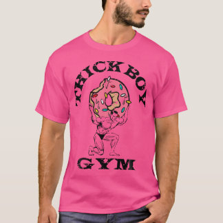 Camiseta Thick Boy Gym Club Doloroso Bodybuild De Escuela A
