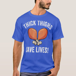 Camiseta Thick Thighs salvan vidas de hombres turcos de Acc