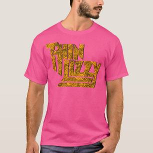 Camiseta Thin Lizzy Textos
