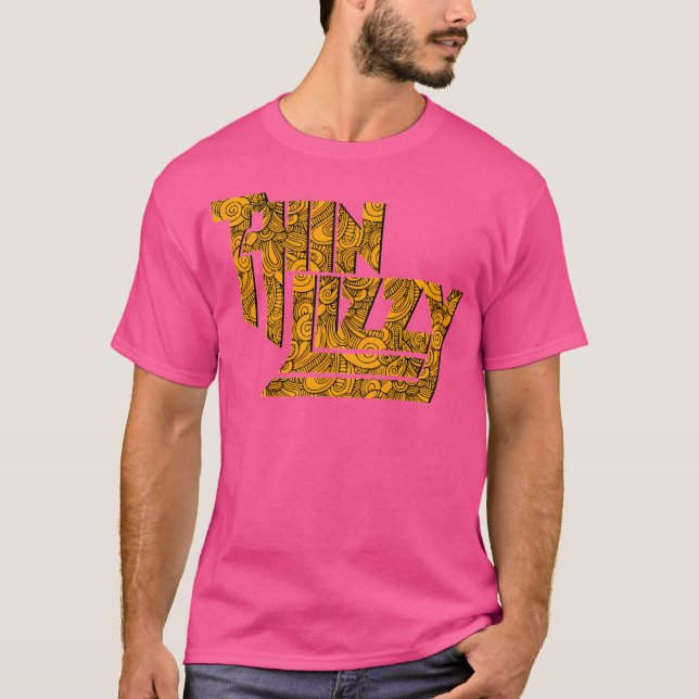 Camiseta Thin Lizzy Textos (Anverso)