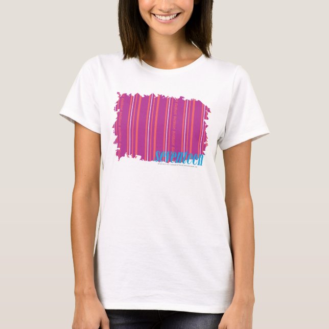 Camiseta Thin Stripes Purple 2 (Anverso)