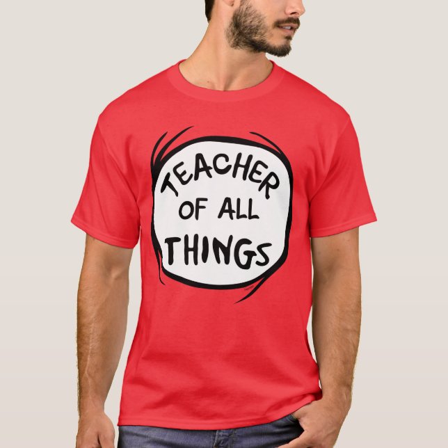 Camiseta Thing One Thing Two - Maestro de todas las cosas (Anverso)
