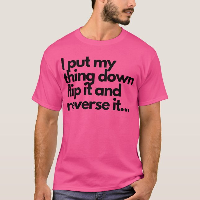 Camiseta things down gift (Anverso)