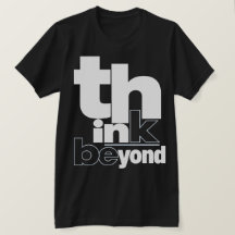 Think Beyond-Minimalista Tipografía Streetwear