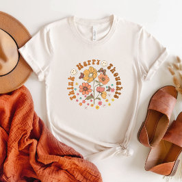 Camiseta Think Happy Thoughts Shirt