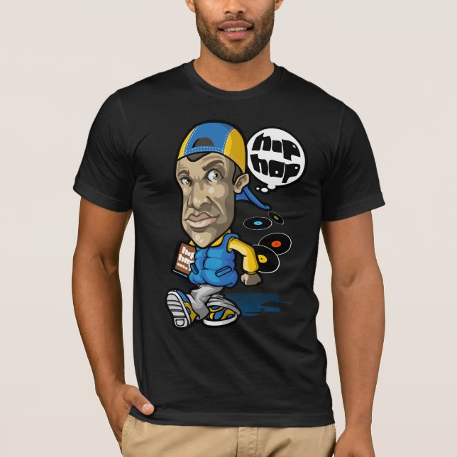 Camiseta Think hip hop (Anverso)