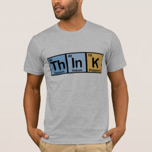 Camiseta Think hizo de elementos