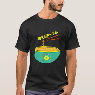 Camiseta thinknoodles lindo tipografía japonesa elegante