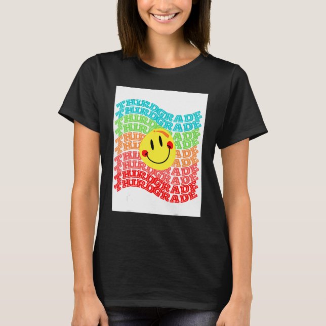 CAMISETA THIRD GRADE SMILE (Anverso)