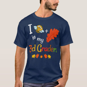 Camiseta Third Grade Teacher Fall Autumn 3rd Grade Back To