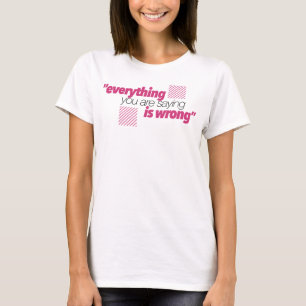 Camiseta #ThirstyWear - "todo usted dice" el nuevo chaleco