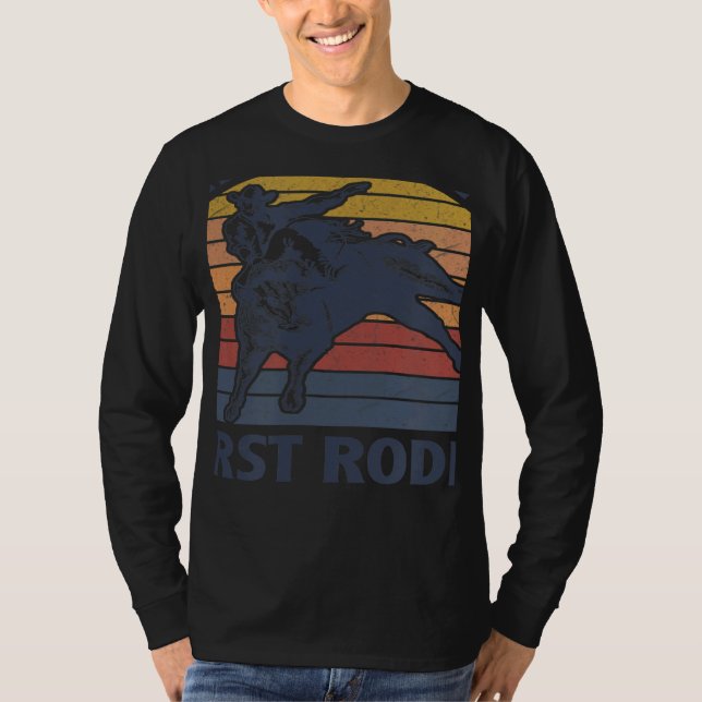Camiseta This Ain't My First Rodeo Riding Bull Rider Wester (Anverso)