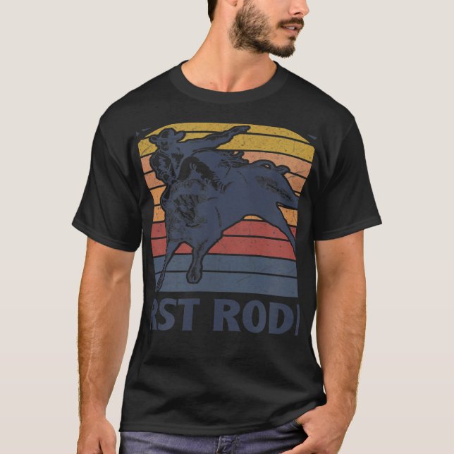 Camiseta This Ain't My First Rodeo Riding Bull Rider Wester (Anverso)
