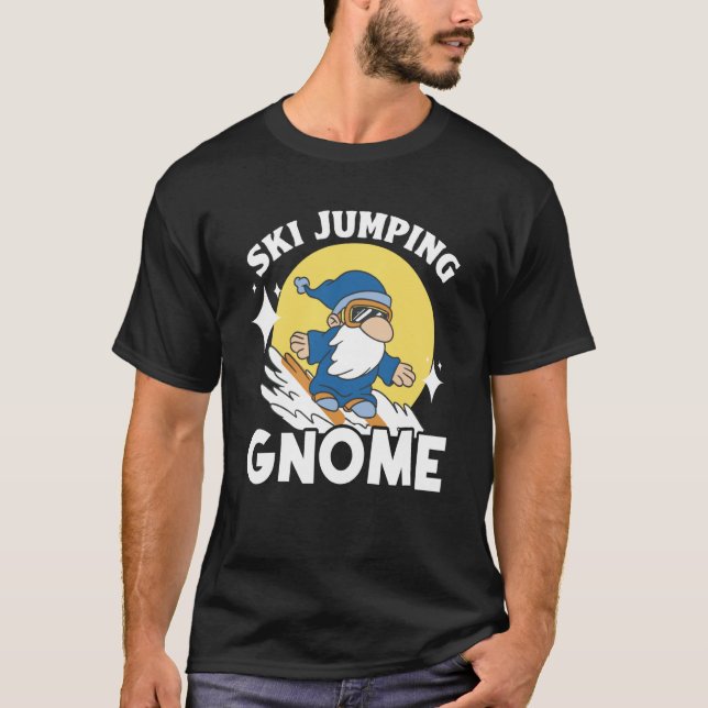 Camiseta This Boy Loves Ski Jumping Ski Jumper Ski Jump Win (Anverso)