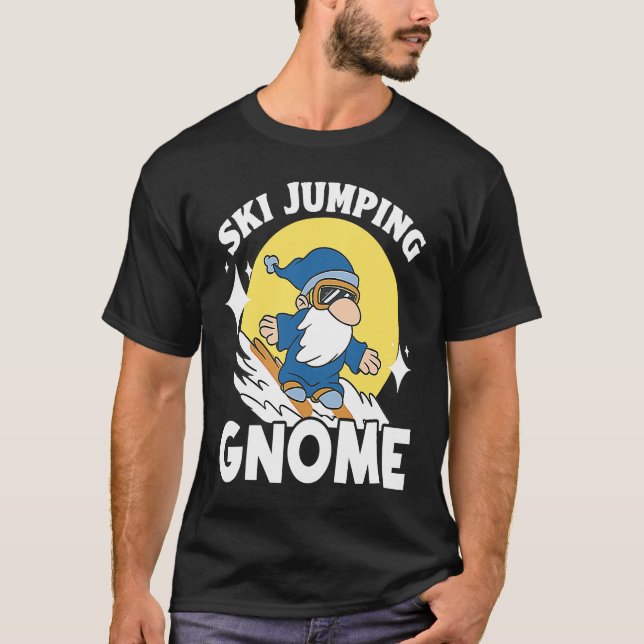 Camiseta This Boy Loves Ski Jumping Ski Jumper Ski Jump Win (Anverso)