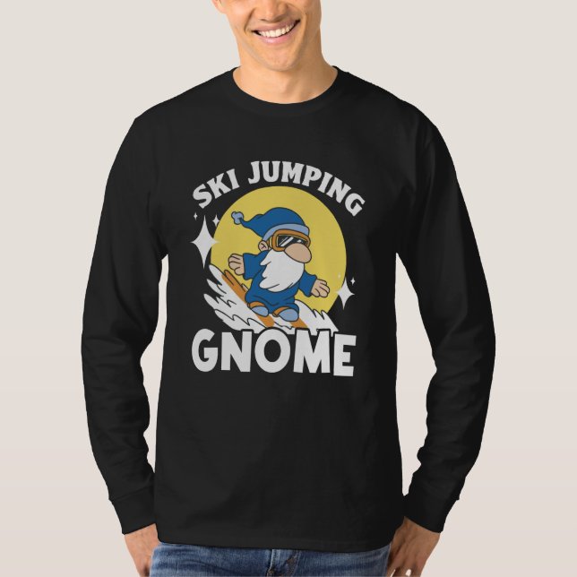 Camiseta This Boy Loves Ski Jumping Ski Jumper Ski Jump Win (Anverso)