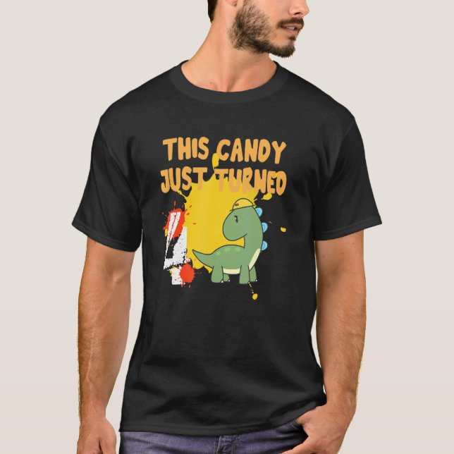 Camiseta This Candy Just Turned 4 Apparel (Anverso)