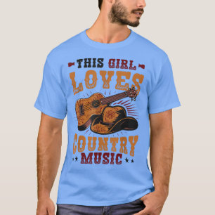 Camiseta This Girl Loves Country Music2993