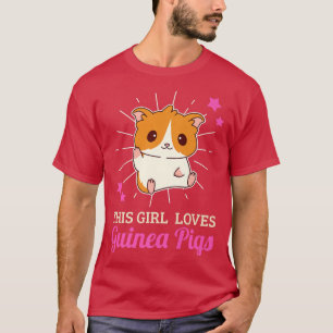 Camiseta This Girl Loves Guinea Pigs