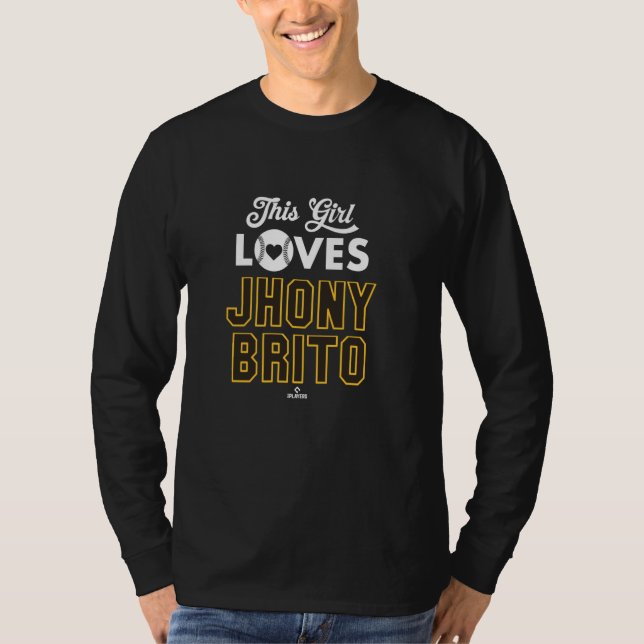 Camiseta This Girl Loves Jhony Brito San Diego Baseball MLB (Anverso)
