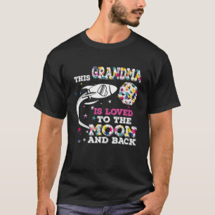 Camiseta This Grandma Is Loved To Moon And Back Grandmother