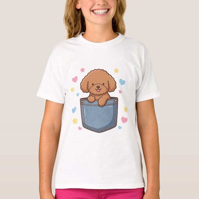 Camiseta This is a poodle T-shirt that makes going out more (Anverso)