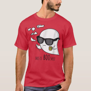 Camiseta This Is Boo Sheet Ghost Halloween Party