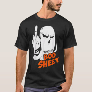Camiseta This Is Boo Sheet Ghost Retro Halloween Costume Me
