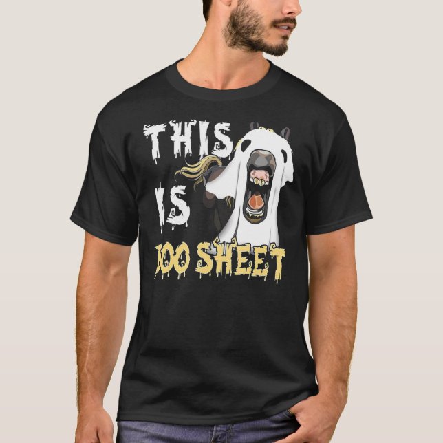 Camiseta This Is Boo Sheet Horse (Anverso)
