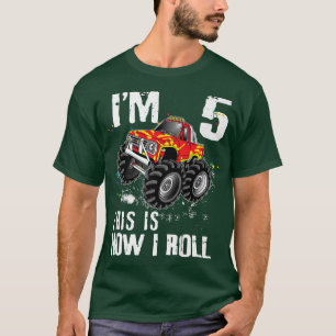 Camiseta This is How I Roll Monster Truck 6 Yrs 6th Birthda