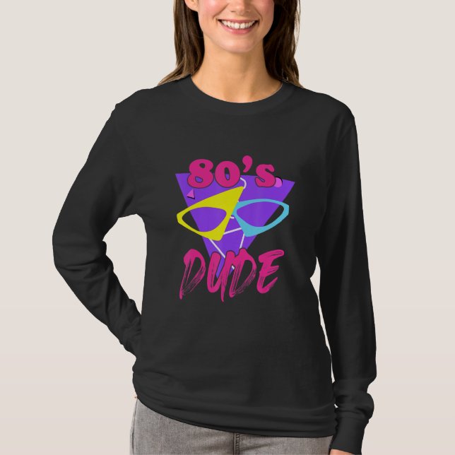 Camiseta This is my 80's Costume Outfit  80's 90's party Re (Anverso)