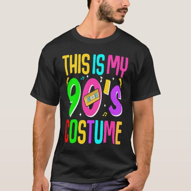 Camiseta This Is My 90's Costume (Anverso)