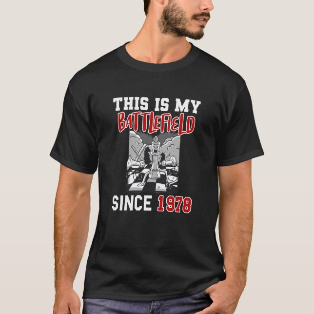 Camiseta This is my battlefield since 1978 (Anverso)