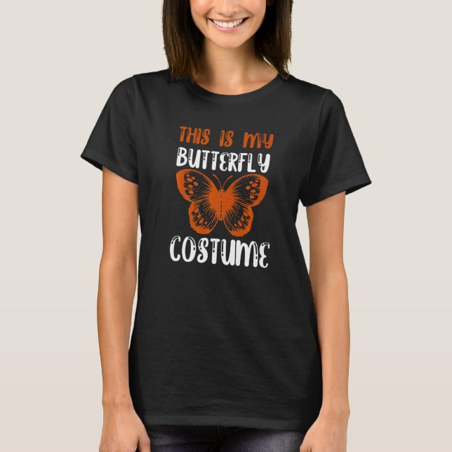 Camiseta This Is My Butterfly Halloween Costume Party Match (Anverso)