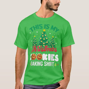 Camiseta This Is My Christmas Cookie Baking Shirt Xmas Tree
