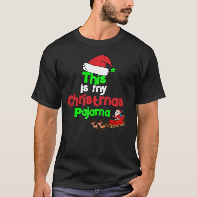 Camiseta This is My Christmas Pajama (Anverso)