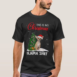 Camiseta This Is My Christmas Pajama Chihuahua Xmas Dog Lov