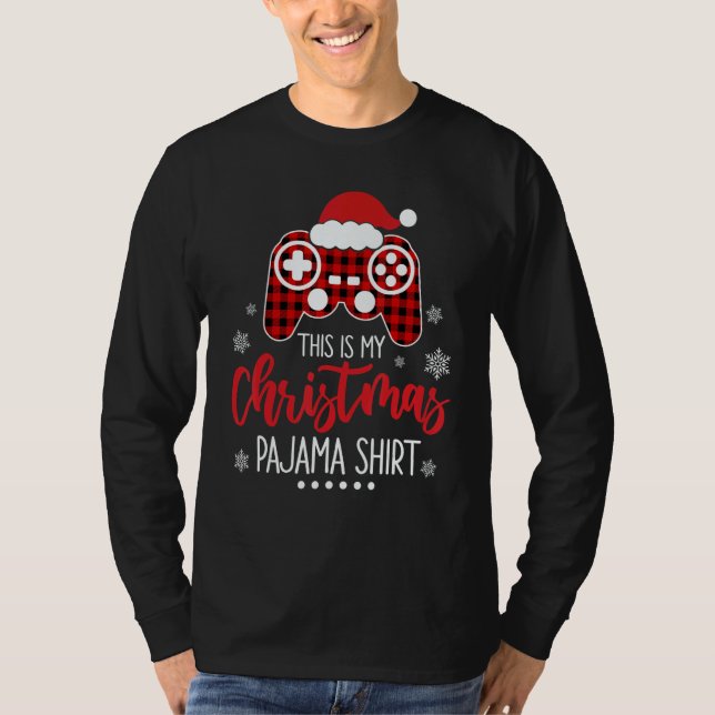 Camiseta This Is My Christmas Pajama  Merry Christmas (Anverso)