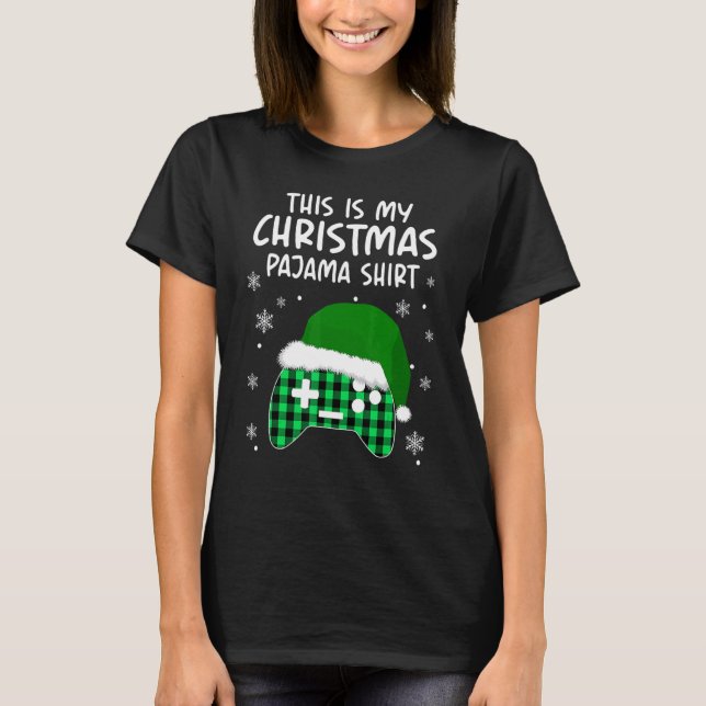 Camiseta This Is My Christmas Pajama  Merry Christmas 3 (Anverso)