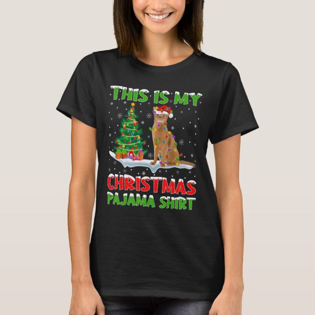 Camiseta This Is My Christmas Pajama Shirt Christmas  (Anverso)