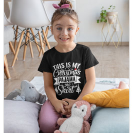 Camiseta This is my Christmas Pajama Shirt Funny Christmas 