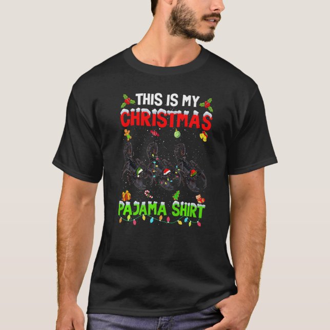 Camiseta This Is My Christmas Pajama Xmas Scorpion Squad (Anverso)