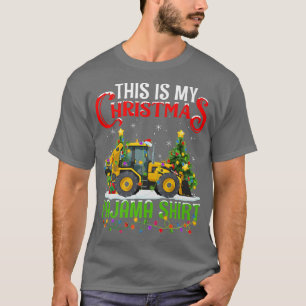 Camiseta This Is My Christmas PajamaSnow Plow Christmas 