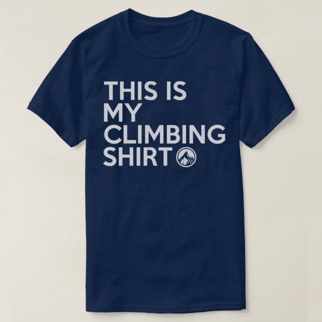 Camiseta This is my climbing (Diseño del anverso)