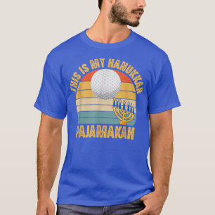 Camiseta This is My Hanukkah Pajama Funny Golf Player Golfe