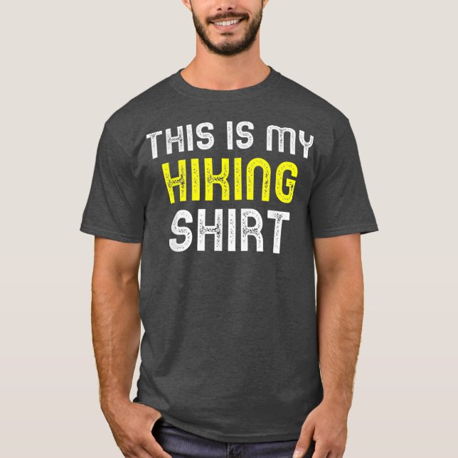 Camiseta This Is My Hiking Funny Hiker Cool Gift (Anverso)